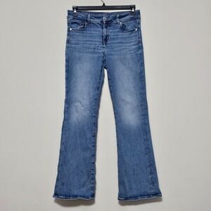 Jean bootcut brodé denim stone femme | Morgan